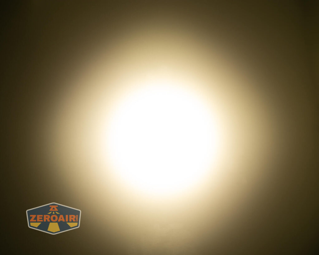 beamshots on ceiling