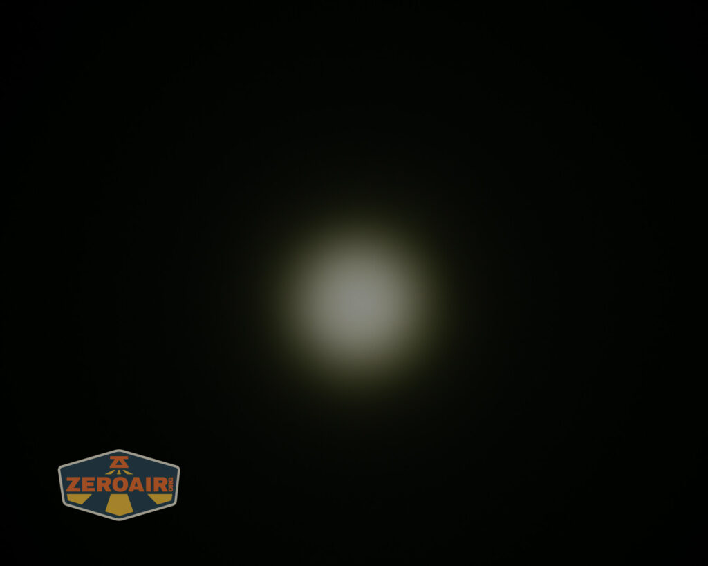 beamshots on ceiling