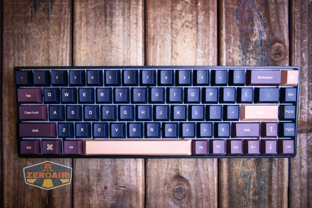 Goblintechkeys Alpha 68 small mechanical keyboard keycap detail and size