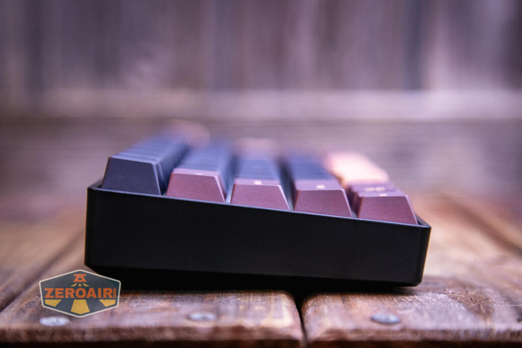 Goblintechkeys Alpha 68 mechanical keyboard side view