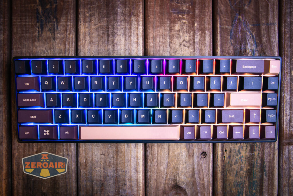 Goblintechkeys Alpha 68 mechanical keyboard rgb detail