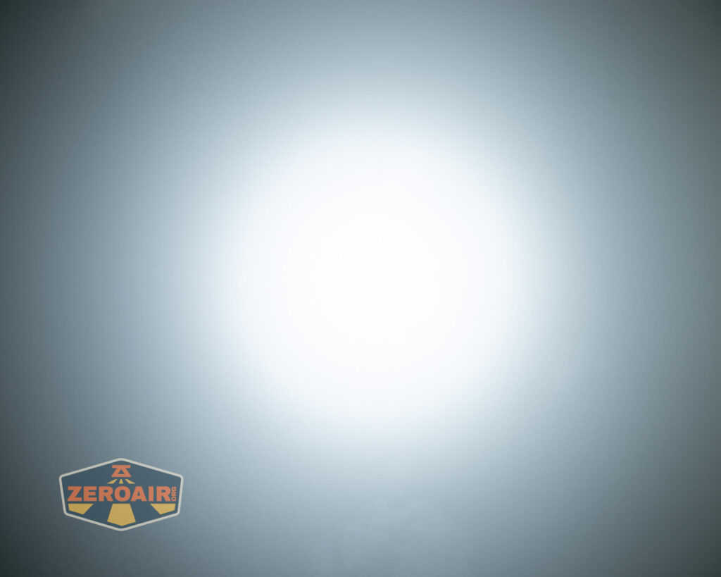 beamshots on ceiling