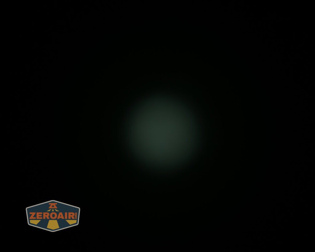 beamshots on ceiling