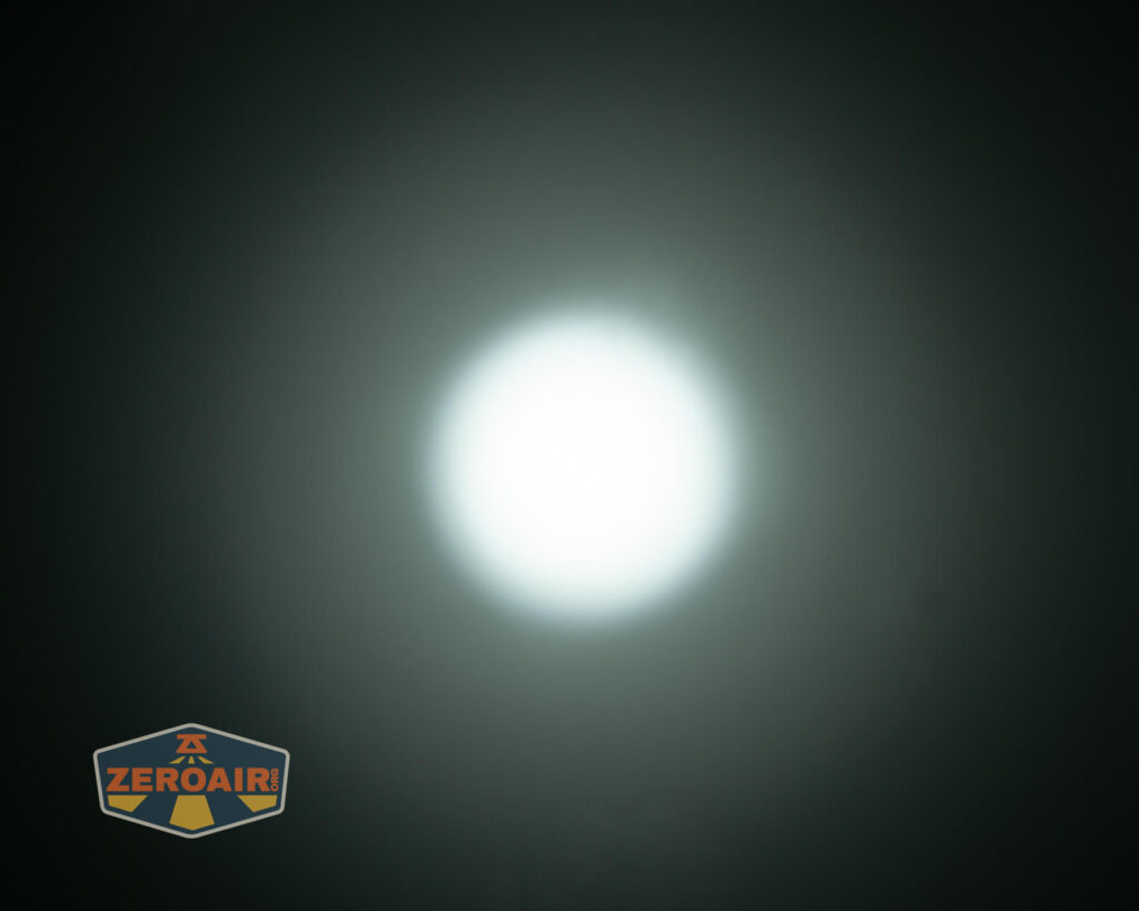 beamshots on ceiling