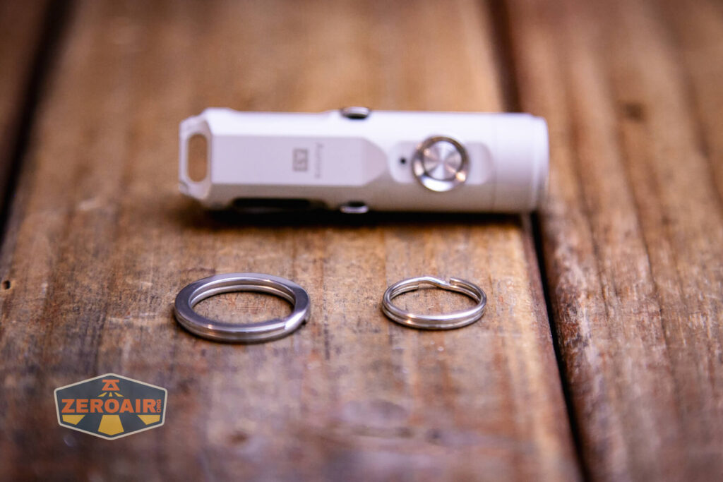 RovyVon Aurora A3 MAO flashlight split rings