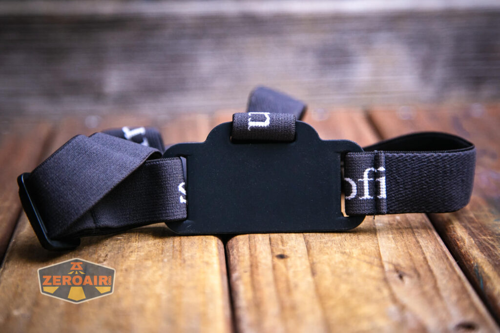 Sofirn HS41 rechargeable headlamp headband detail