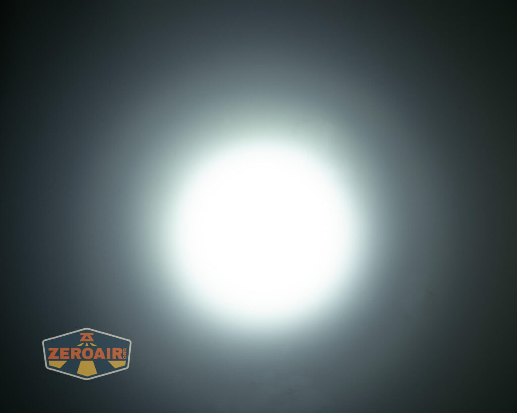 beamshots on ceiling