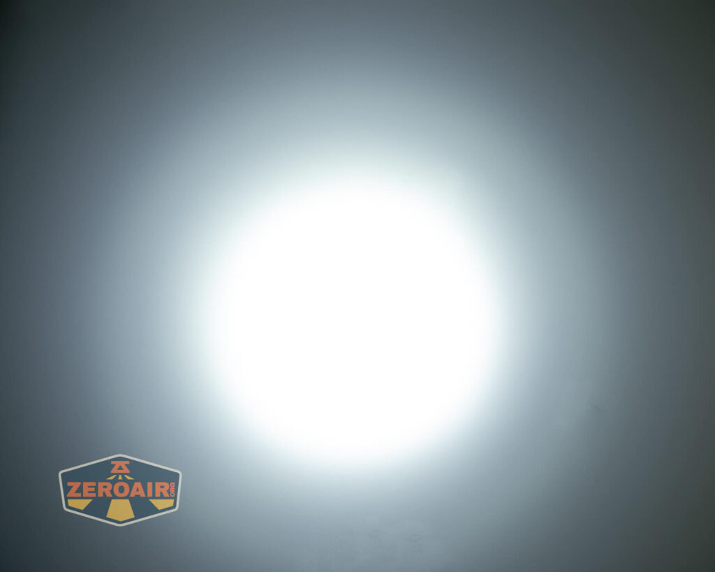 beamshots on ceiling