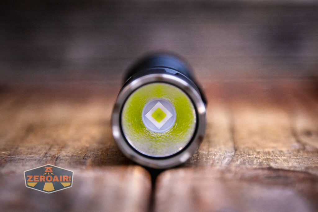 Sofirn SC33 EDC flashlight emitter and reflector