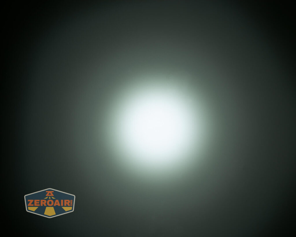 beamshots on ceiling