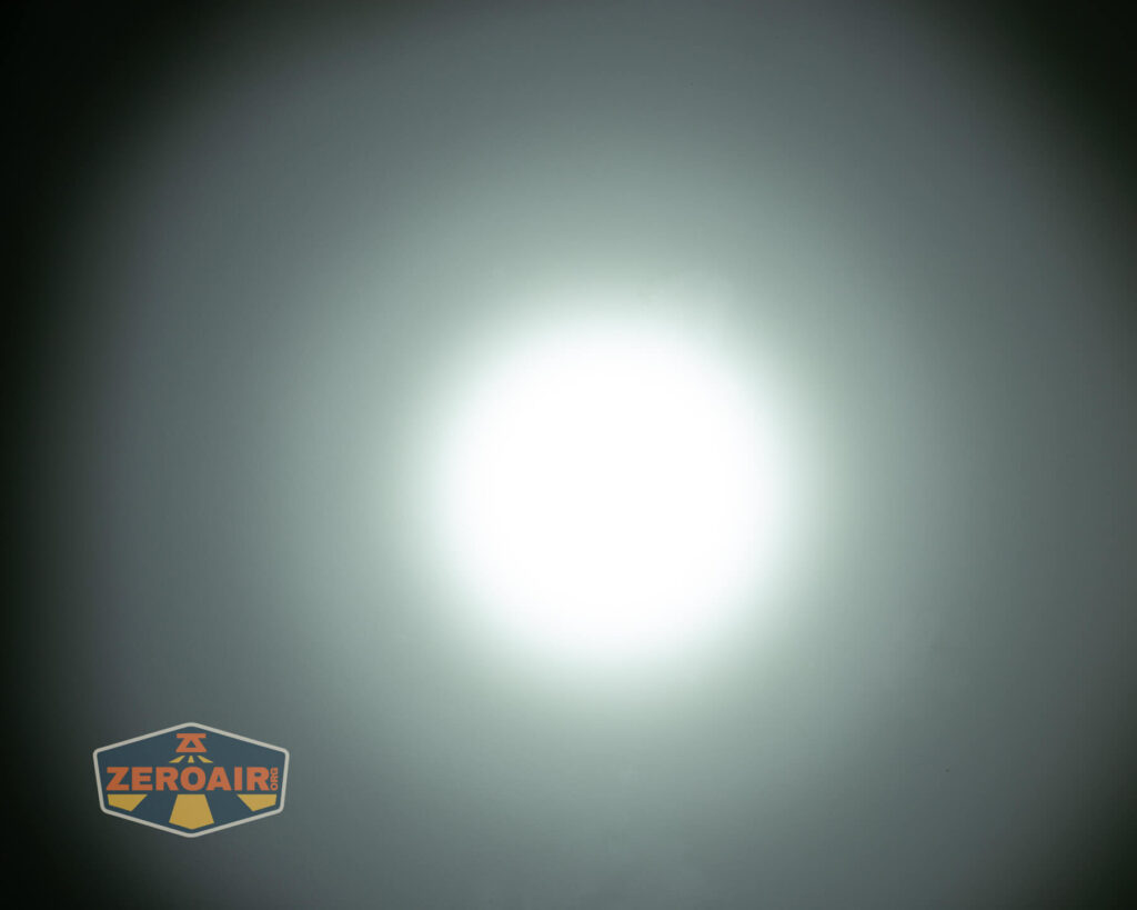 beamshots on ceiling