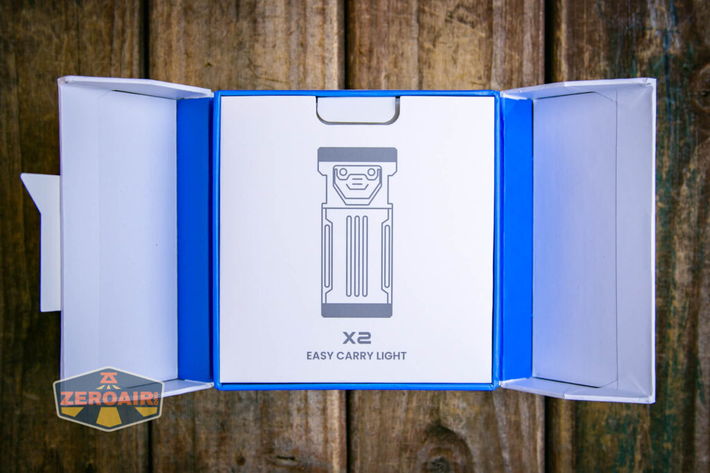 Wuben X-2 Copper flashlight