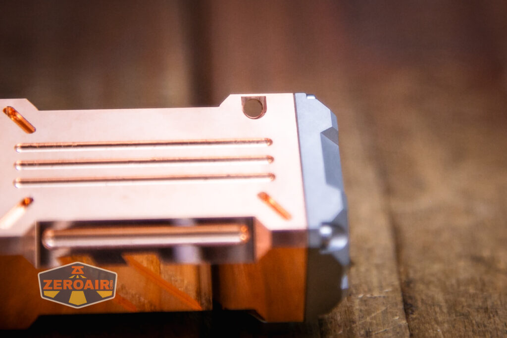 Wuben X-2 Copper flashlight