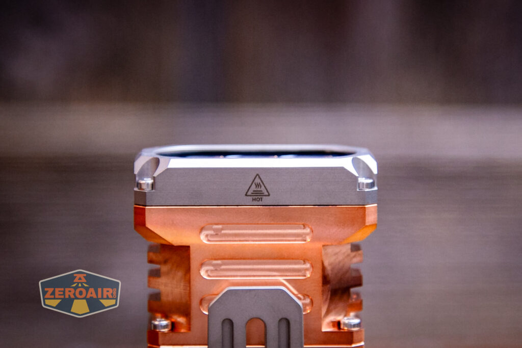 Wuben X-2 Copper flashlight