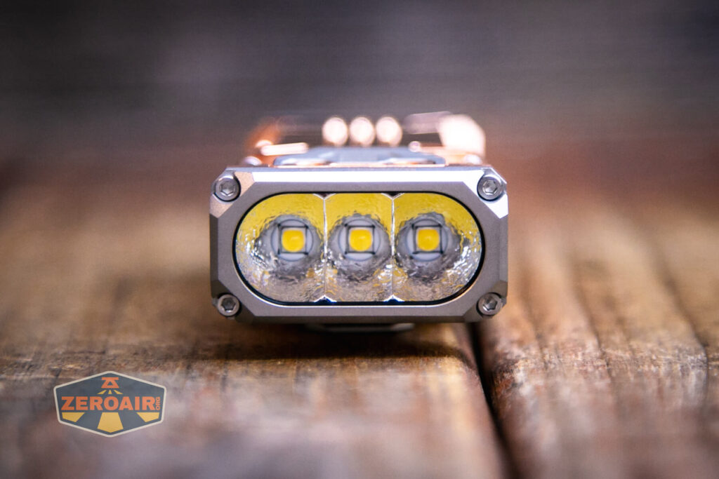 Wuben X-2 Copper flashlight