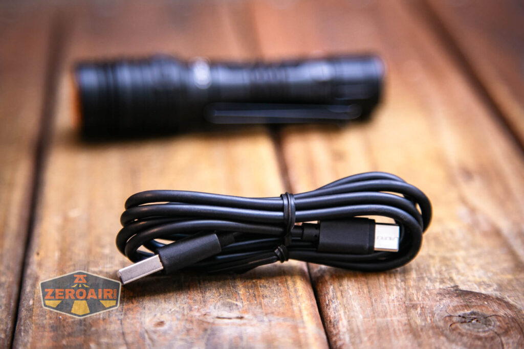 Wurkkos FC13s flashlight charging cable