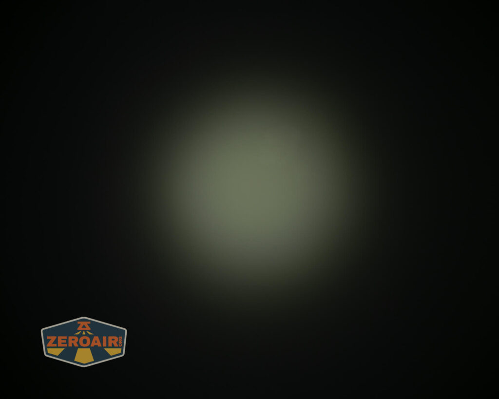 beamshots on ceiling