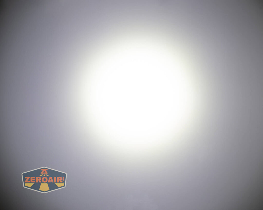 beamshots on ceiling