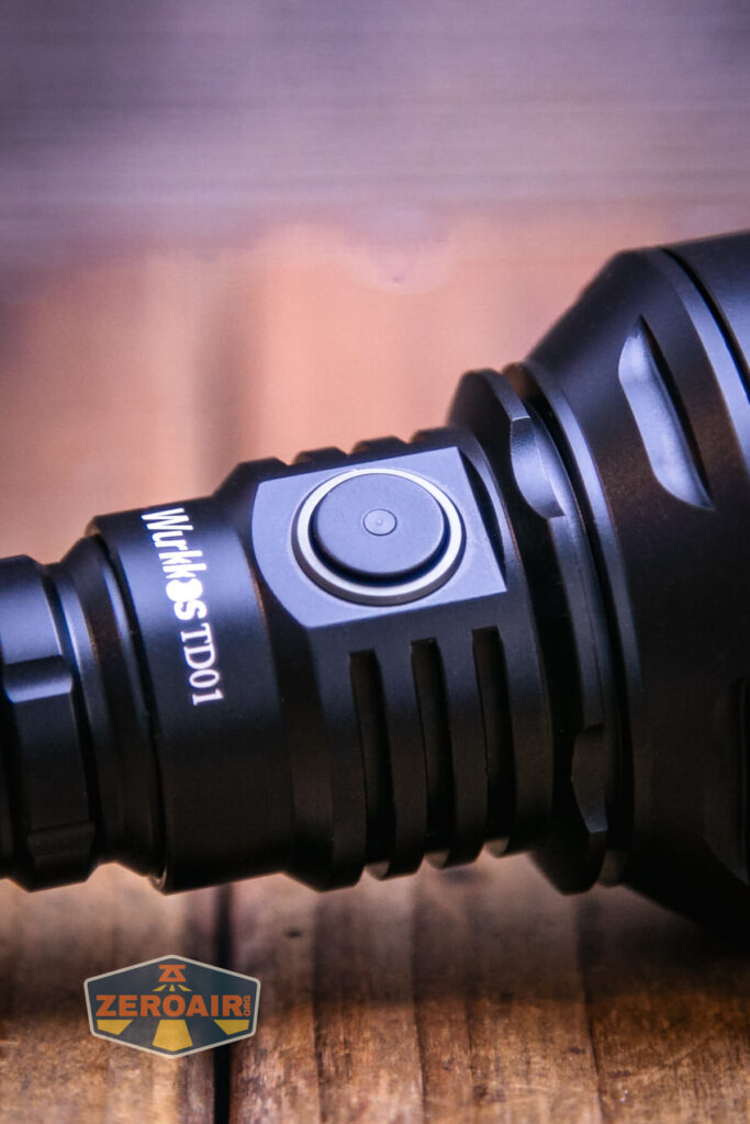 Wurkkos TD01 tactical flashlight e-switch