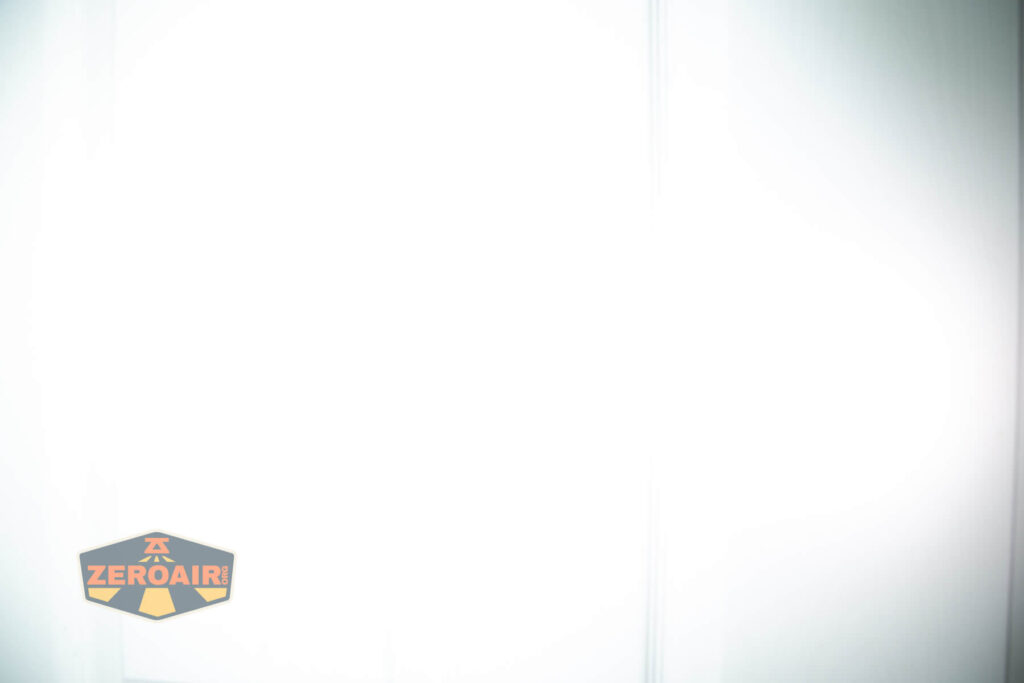 beamshots on door compared to nichia 219b