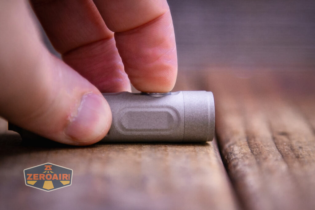 RovyVon A3 Pro MAO flashlight e-switch actuation