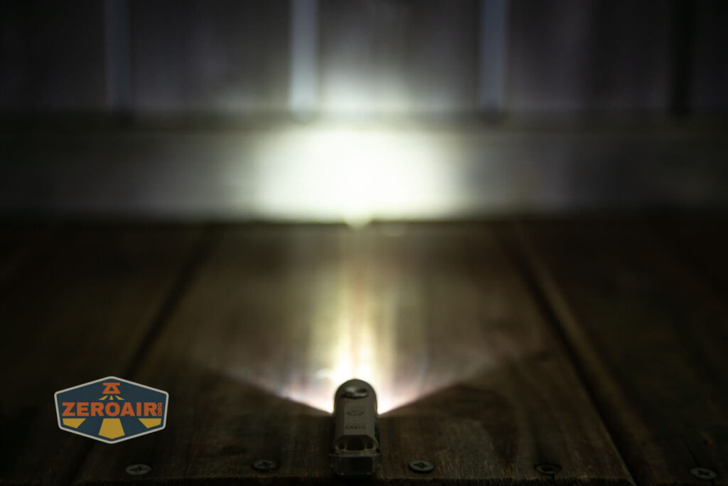 RovyVon A3 Pro MAO flashlight emitter on