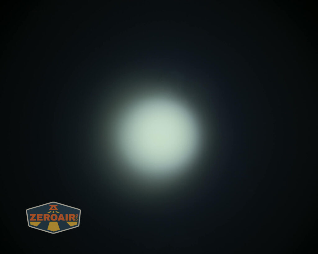 beamshots on ceiling