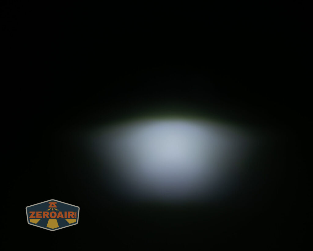 beamshots on ceiling