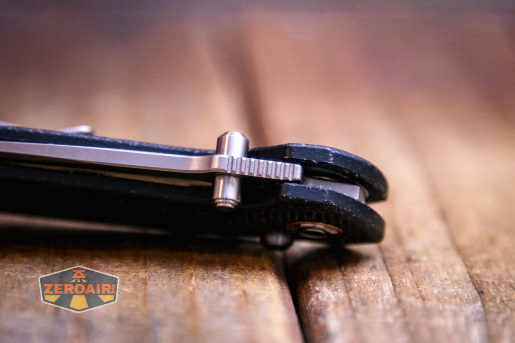 Vosteed Corsair Cool Micarta Knife jimping