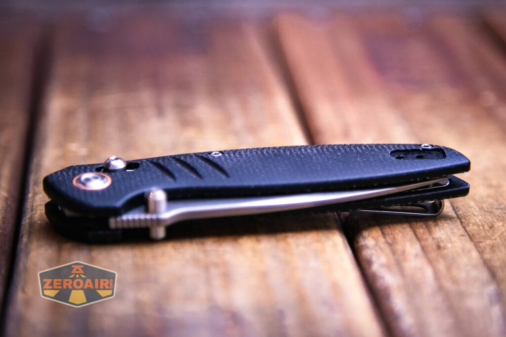 Vosteed Corsair Cool Micarta Knife micarta view