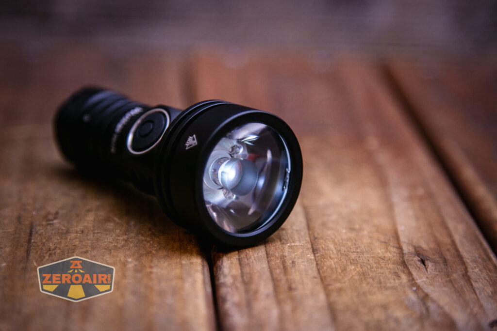 Wurkkos TS11S rechargeable flashlight emitter and TIR
