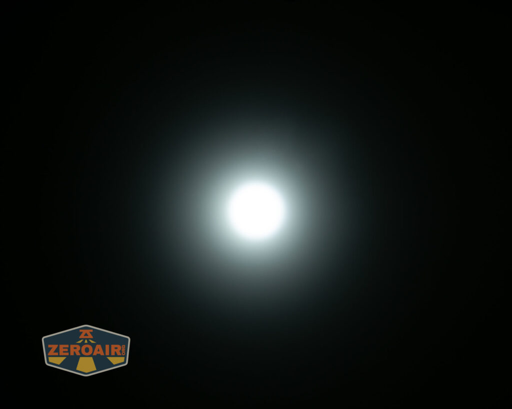 beamshots on ceiling