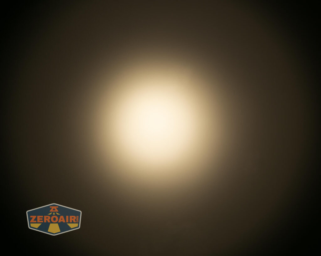 beamshots on ceiling