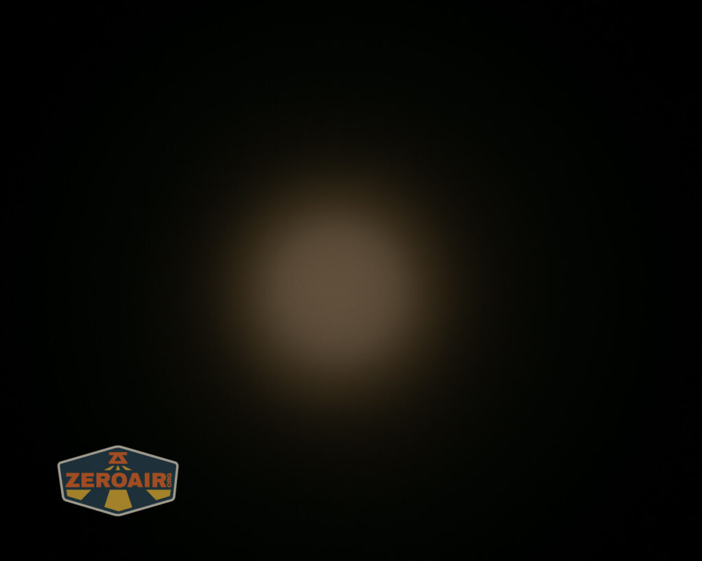 beamshots on ceiling