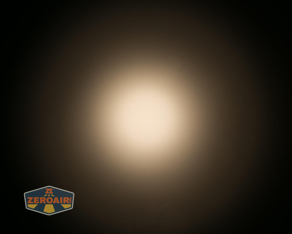 beamshots on ceiling