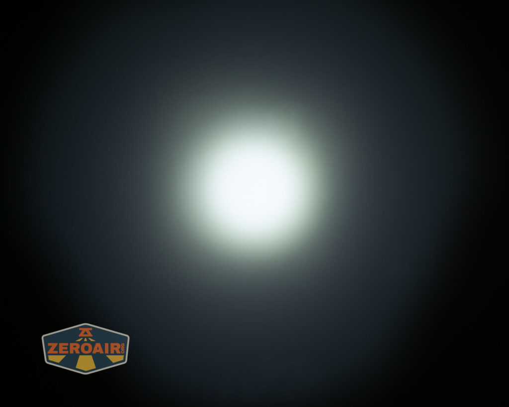 beamshots on ceiling