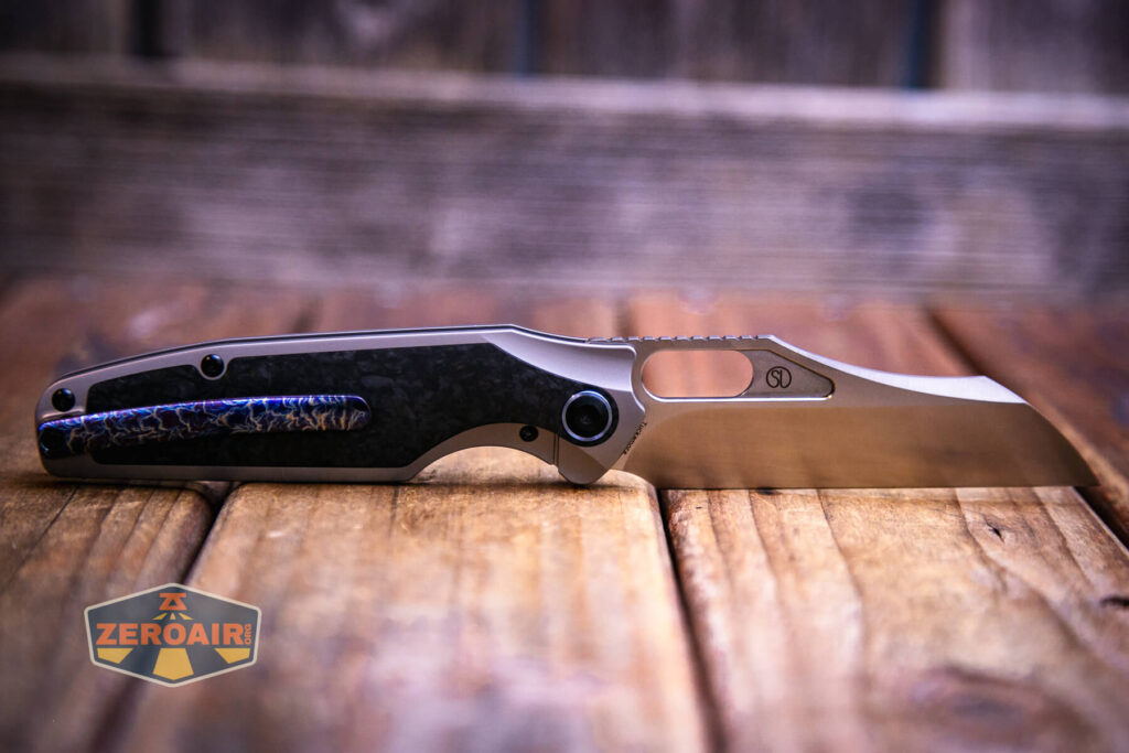 fully open side views