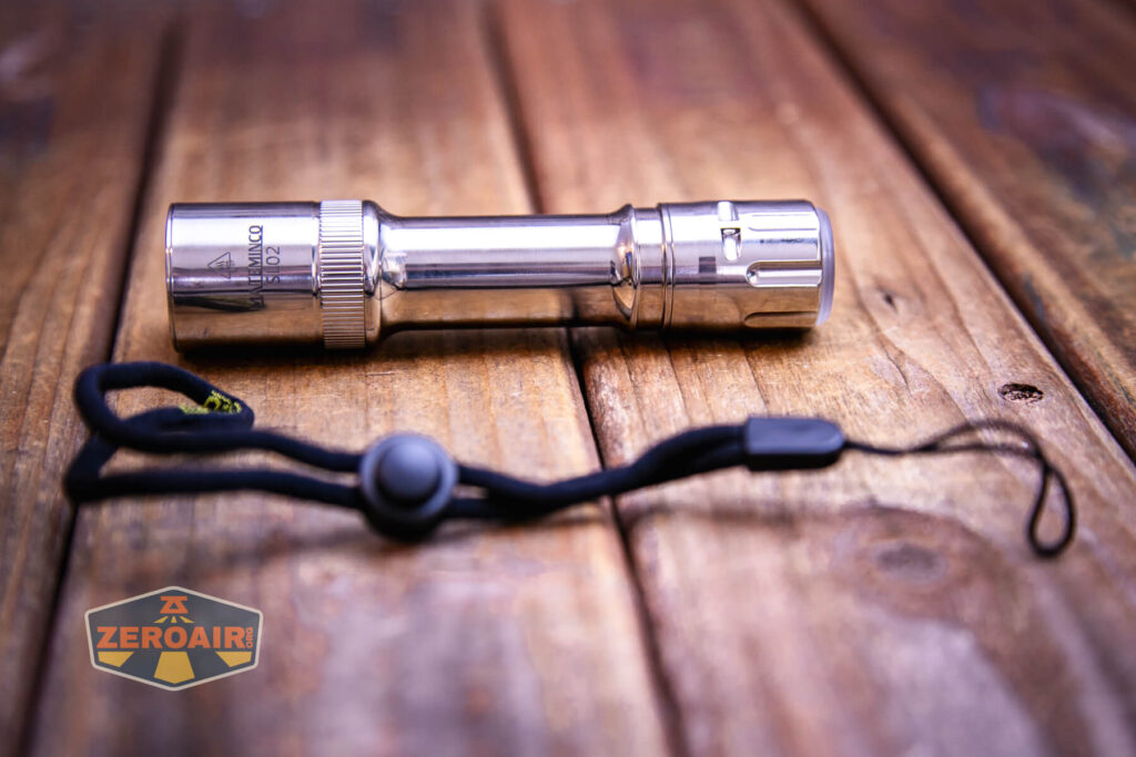 Mateminco SL02 Titanium EDC lanyard