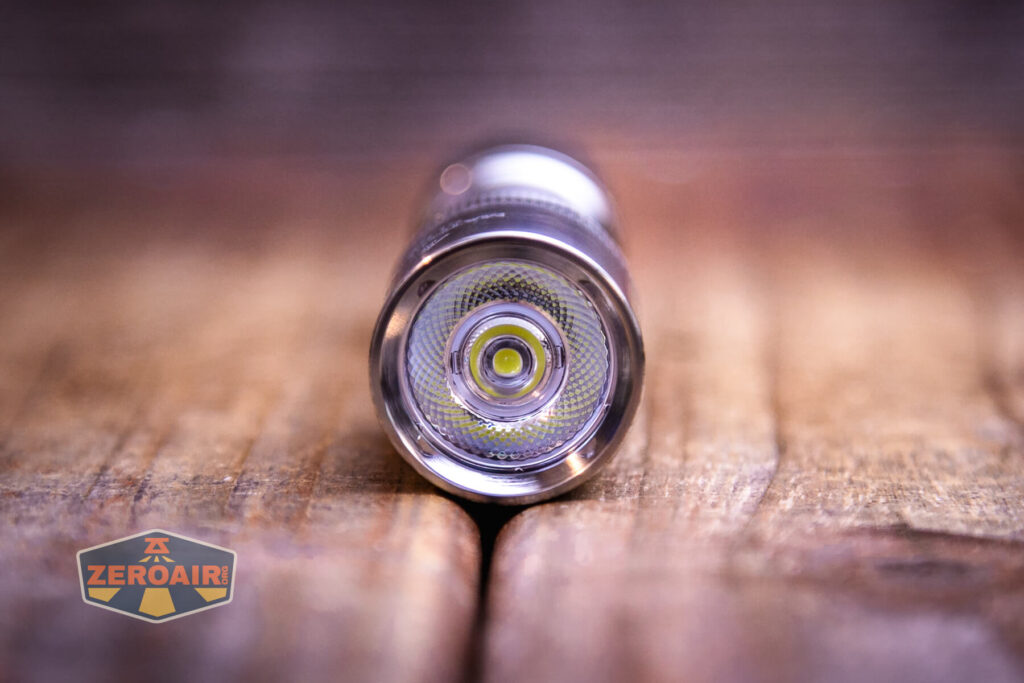 Mateminco SL02 Titanium EDC emitter and TIR