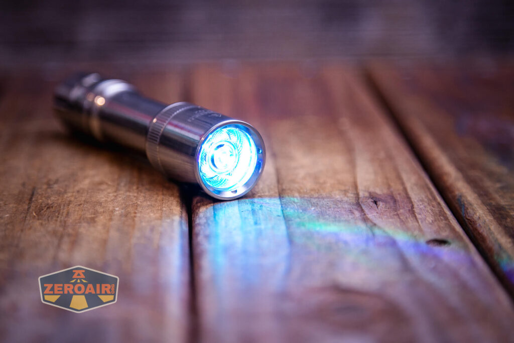 Mateminco SL02 Titanium EDC emitter on