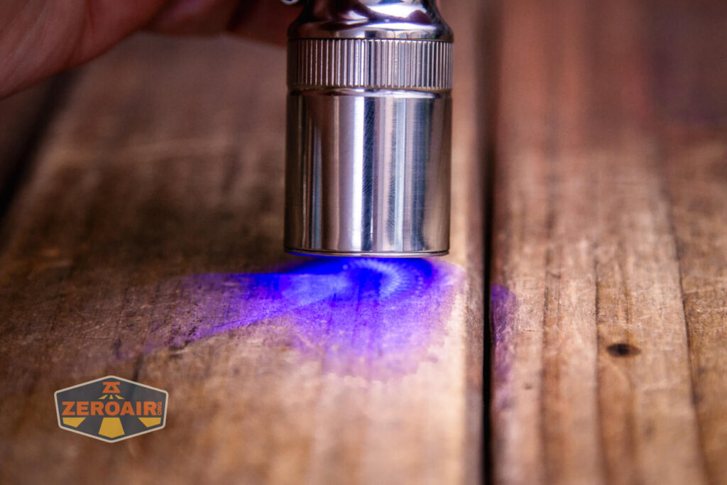 Mateminco SL02 Titanium EDC emitter on