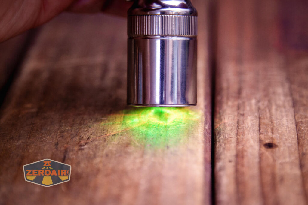 Mateminco SL02 Titanium EDC emitter on