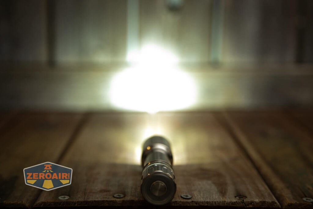 Mateminco SL02 Titanium EDC emitter on