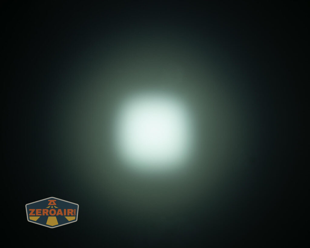 beamshots on ceiling