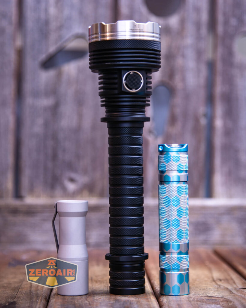 Nightwatch NS14R flood flashlight with standard lights