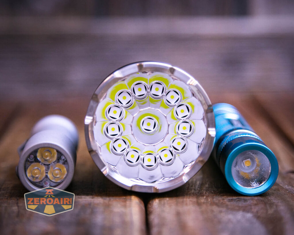 Nightwatch NS14R flood flashlight with standard lights