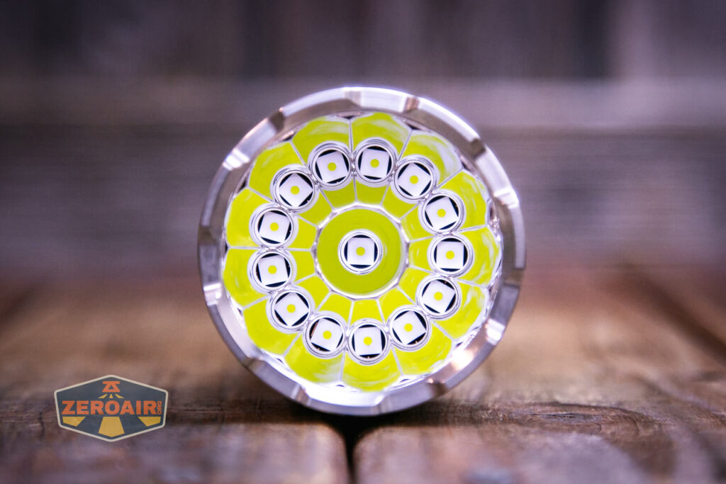 Nightwatch NS14R flood flashlight emitter array