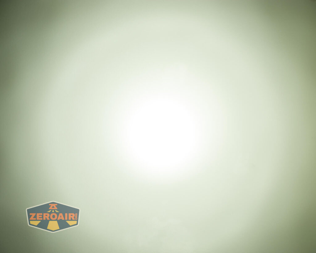 beamshots on ceiling