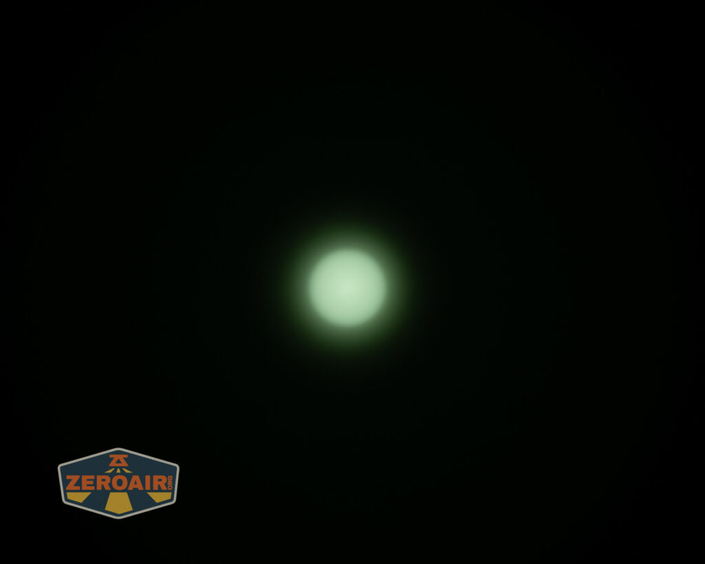 beamshots on ceiling