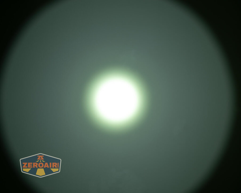 beamshots on ceiling